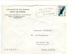 SENEGAL OFFICIEL - Affranchissement Sur Lettre Par Avion  - - Sénégal (1960-...)