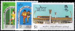 Brunei 1983 Hassanal Bolkiah Stadium Unmounted Mint. - Brunei (...-1984)