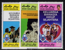 Brunei 1991 Happy Families Campaign Unmounted Mint. - Brunei (...-1984)