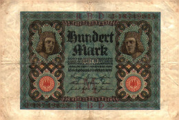 Billet > Allemagne > Voir Le Scan >  Reichsbanknote >1920 > 100  Mark  > Réf:C 04 - 100 Mark