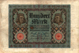 Billet > Allemagne > Voir Le Scan >  Reichsbanknote >1920 > 100  Mark  > Réf:C 04 - 100 Mark