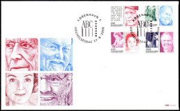 Denmark 2008 Famous Danes First Day Cover - Covers & Documents