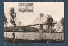 France - Carte Maximum - Carte Photo - Pont De Tancarville - 1959 - Brücken