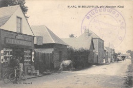 CPA 60 BLARGIES BELLEVILLE / PRES ABANCOURT / CAFE / TABAC / E.CAIGNARD - Other & Unclassified