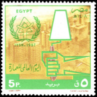 Egypt 1987 International Year Of Shelter For The Homeless Unmounted Mint. - Nuovi