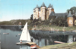 FRANCE - 19 - BORT LES ORGUES - Le Château De Val Du XVè Siècle - Bateau - Carte Postale Ancienne - Other & Unclassified