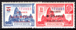 Kwangchow 1942 Ouevres Colonniales Lightly Mounted Mint. - Nuovi