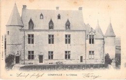 FRANCE - 51 - COURVILLE - Le Château - Carte Postale Ancienne - Altri & Non Classificati