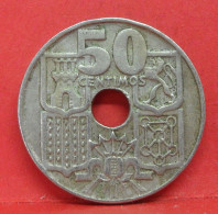 50 Centimos 1963 étoile 64 - TB - Pièce Monnaie Espagne - Article N°2220 - 50 Centiem