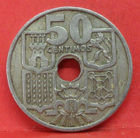 50 Centimos 1963 étoile 65 - TB - Pièce Monnaie Espagne - Article N°2222 - 50 Centesimi