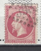 FRANCE 1862 TIMBRE 24  NAPOLEON III LEGENDE EMPIRE FRANC - 1862 Napoléon III