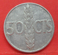 50 Centimos 1966 étoile 71 - TB - Pièce Monnaie Espagne - Article N°2227 - 50 Centiem
