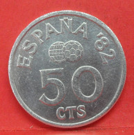 50 Centimos 1980 étoile 80 - TTB - Pièce Monnaie Espagne - Article N°2228 - 50 Centesimi