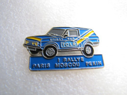 PIN'S    RANGE ROVER   PARIS MOSCOU PEKIN  EPINAY SUR SEINE TCLR - Rally