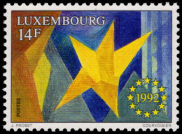 Luxembourg 1992 European Single Market Unmounted Mint. - Gebruikt