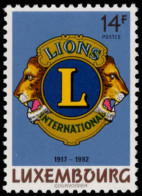 Luxembourg 1992 Lions Unmounted Mint. - Oblitérés