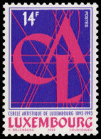 Luxembourg 1993 Artistic Circle Of Luxembourg Unmounted Mint. - Gebruikt