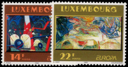 Luxembourg 1993 Europa. Contemporary Art Unmounted Mint. - Gebruikt