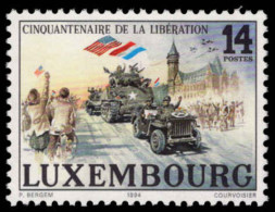 Luxembourg 1994 Liberation Unmounted Mint. - Gebruikt