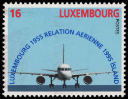 Luxembourg 1995 Iceland-Luxembourg Air Link Unmounted Mint. - Gebruikt