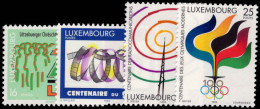 Luxembourg 1996 Anniversaries Unmounted Mint. - Oblitérés