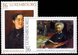 Luxembourg 1996 Mihaly Munkacsy Unmounted Mint. - Oblitérés