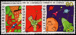 Luxembourg 1999 Communications Of The Future Unmounted Mint. - Gebruikt