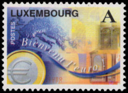 Luxembourg 1999 Introduction Of The Euro Unmounted Mint. - Gebruikt