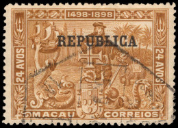 Macau 1913 24a Republica Fine Used. - Oblitérés