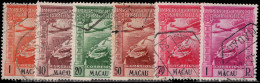 Macau 1938 Columbus Part Air Set Fine Used. - Gebraucht