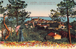 FRANCE - 06 - CANNES - Vue Prise Entre Les Pins De La Croix Des Gardes - LL - Carte Postale Ancienne - Cannes