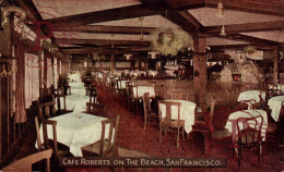 USA. CAFE ROBERTS ON THE BEACH, SAN FRANCISCO. - San Francisco