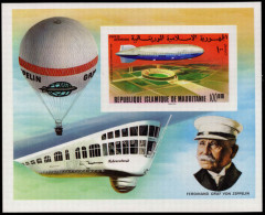 Mauritania 1976 Zeppelin Souvenir Sheet Unmounted Mint. - Mauritanie (1960-...)