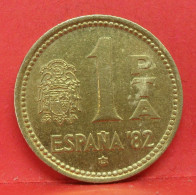 1 Peseta 1980 étoile 80 - TTB - Pièce Monnaie Espagne - Article N°2276 - 1 Peseta