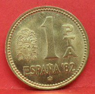 1 Peseta 1980 étoile 80 - SPL - Pièce Monnaie Espagne - Article N°2278 - 1 Peseta