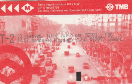 Ticket Metro Subway Barcelona M TMB - 1997? - Europa