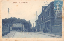 CPA 60 AUNEUIL / RUE DE NOAILLES / ALIMENTATION LA RUCHE / BOUCHERIE C.COMMUNEAU - Altri & Non Classificati