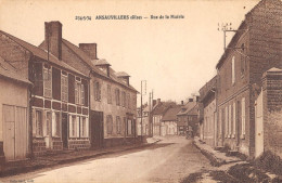 CPA 60 ANSAUVILLERS / RUE DE LA MAIRIE - Other & Unclassified