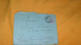 ENVELOPPE ANCIENNE DE 1907..../ CACHETS BUDAPEST HONGRIE POUR MAURIAC CANTAL + TIMBRE - Postmark Collection