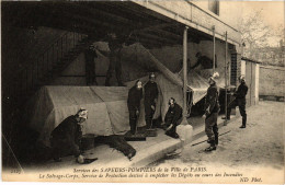 PC FIREFIGHTERS SAPEURS-POMPIERS DE PARIS SALVAGE-CORPS (a41091) - Sapeurs-Pompiers