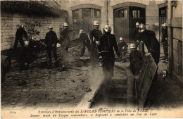 PC FIREFIGHTERS SAPEURS-POMPIERS DE PARIS EXERCICE D'ENTRAINEMENT (a41118) - Sapeurs-Pompiers