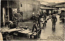 PC FIREFIGHTERS SAPEURS-POMPIERS DE PARIS INONDATIONS (a41132) - Sapeurs-Pompiers