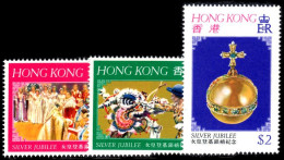 Hong Kong 1977 Silver Jubilee Unmounted Mint. - Ongebruikt