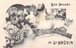 FRANCE - 44 - Une Pensée De Saint Brévin - Carte Postale Ancienne - Saint-Brevin-les-Pins