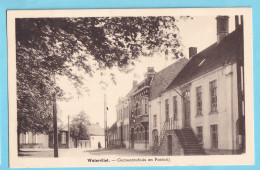 2 PK WATERVLIET Gemeentehuis En Pastorij + Predikstoel   Beernaert Poststr. 49 LOKEREN  - Sint-Laureins