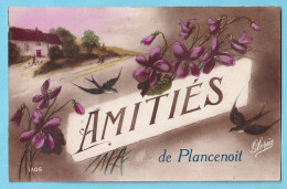CP LASNE Amitiés De Plancenoit 1921 - Lasne