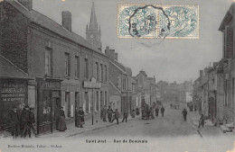 CPA 60 SAINT JUST / RUE DE BEAUVAIS - Other & Unclassified