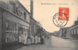 CPA 60 SERIFONTAINE / RUE DE GISORS / LOUIS DUMONTIER / PEINTRE - Sonstige & Ohne Zuordnung