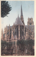 FRANCE - 45 - ORLEANS - La Cathédrale Ste Croix - L'Abside Vue Du Jardin De L'ancien évêché - Carte Postale Ancienne - Orleans