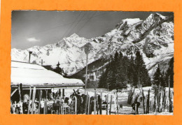 LES CONTAMINE-MONTJOIE - Le Chalet De L'Etape - Le Télé-Bennes Et La Chaîne Des Miages - 1963 - - Contamine-sur-Arve